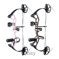 10-40lbs Adjustable Compound Bow Arrow Set Youth Archery Hunting Shooting Target