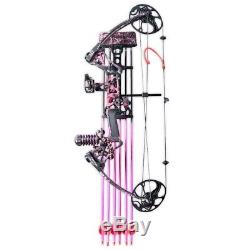 10-50lbs 320fps IBO Women Compound Bow Arrow Package Hunting Archery Shooting