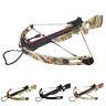150 Lb Black / Camouflage Camo Compound Hunting Crossbow Bow +2 Arrows 180 80 50