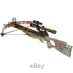 150 lb Camouflage Compound Hunting Crossbow Archery Bow +2 Arrow 180 175 80 50