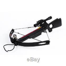 150 lb lbs Black Compound Hunting Crossbow Archery Bow +2 Arrows 180 175 80 50
