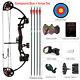 15-29lbs Youth Compound Bow Kit With4pcs Arrows Target Right Hand Practice Hunting