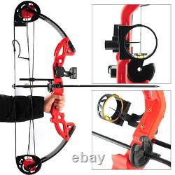 15-29lbs Compound Bow Sets Teens Kids Right Hand Bow Archery Hunting Equipment