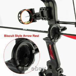 15-29lbs Pro Compound Bow Right Hand Bow Kit Archery Arrow Target Hunting Set US