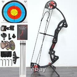 15-29lbs Youth Compound Bow Set Junior Archery Beginner Arrow Shooting Target