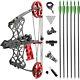 18 Mini Compound Bow 45lbs Steel Ball Arrows Archery Hunting Fishing Rh Lh
