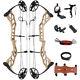 19-70lbs Archery Hunting Compound Bow Set 19-30 Draw Length Up To Ibo 320fps