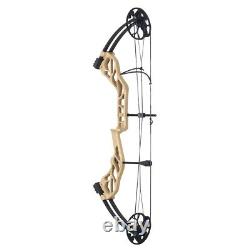 19-70lbs Archery Hunting Compound Bow Set 19-30 Draw Length up to IBO 320fps