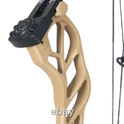 19-70lbs Archery Hunting Compound Bow Set 19-30 Draw Length up to IBO 320fps