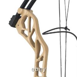 19-70lbs Archery Hunting Compound Bow Set 19-30 Draw Length up to IBO 320fps