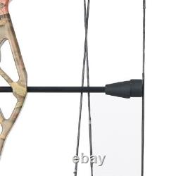 19-70lbs Archery Hunting Compound Bow Set 19-30 Draw Length up to IBO 320fps