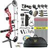 19-70lbs Compound Bow Target Archery Set Ready To Shoot Hunting Full Package Rh