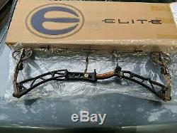 2015 Elite Synergy compound hunting bow 65lb draw 28in length