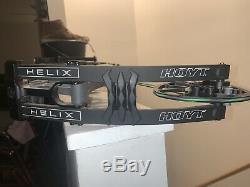2019 Hoyt Archery Helix 27-30 60-70lb RH Storm Grey Compound Hunting Bow