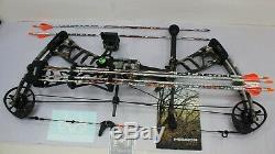 2019 Mission MXR Hunting 40-70# (23.5 to 29.5 DL) Compound Bow FULL Package