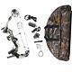 20-70 Lbs Left Handed Archery Compound Hunting Bows Kit Ibo 320 Fps With Bow Bag