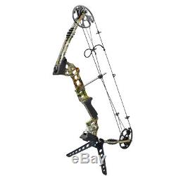 20-70 lbs Left Handed Archery Compound Hunting Bows KIT IBO 320 fps With Bow Bag
