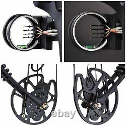 20-70lbs Pro Compound Right Hand Bow Kit Target Practice Hunting Arrow Archery