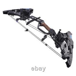 21.5lbs-60lbs Compound Bow Set Steel Ball Arrows 330fps Dual-use Archery Hunting