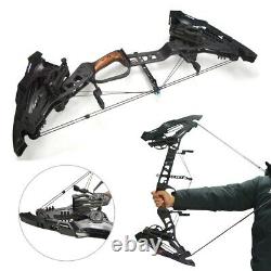 21.5lbs-80lbs Dual-Use Compound Bow Arrow Catapult Bow Archery Hunting KRYSIS