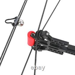 24 Mini Compound Bow 40-75lbs Steel Ball Arrows Archery Hunting Fishing LH RH