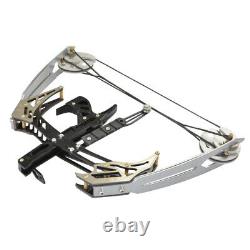 25lbs Mini Compound Bow 14 Triangle Bow Set Arrows Archery Hunting Target