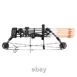 3060lbs 329fps Adult Compound Bow Kit Archery Hunting Shooting with 12 Arrows