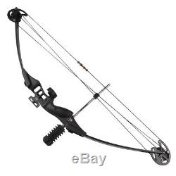 30-40lbs Black Archery Hunting 35 Right Hand Adjustable Compound Bow Shooting