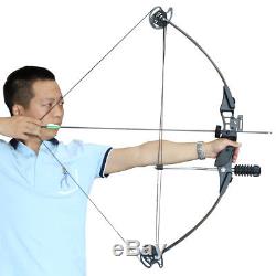 30-40lbs Black Archery Hunting 35 Right Hand Adjustable Compound Bow Shooting