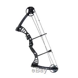 30-55 lb Black / Green / Camo Camouflage Archery Hunting Compound Bow 150 75 40