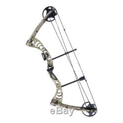 30-55 lb Black / Green / Camo Camouflage Archery Hunting Compound Bow 150 75 40
