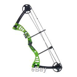 30-55 lb Black / Green / Camo Camouflage Archery Hunting Compound Bow 75 50 40