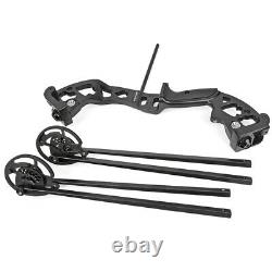 30-55lbs Compound Bow Archery Fishing Hunting Adjustable Adult Target Right Left