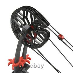 30-60lbs Compound Bow Archery Steel Ball Fishing Hunting Right Left Hand Target