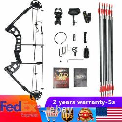 30-60lbs Compound Bow Arrows Kit 310fps Adjustable Archery Hunting Target