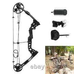30-60lbs Pro Compound Bow Right Hand Bow Kit Archery Arrow Target Hunting Set US