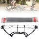 30-60lbs Youth Compound Bow Set 12 Arrows Archery Target Hunting Shooting Kit