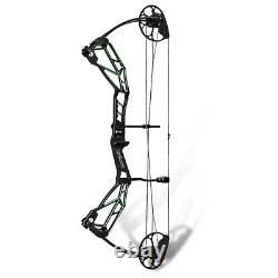 30-70lbs Compound Bow 320fps 21-30 RH Archery Set Arrows Bow Hunting Shooting