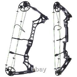 30-70lbs Compound Bow Arrows Kit 320fps Adjustable Archery Hunting Shooting