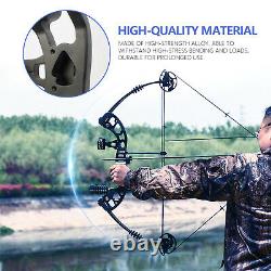 30-70lbs Pro Compound Right Hand Bow Arrow Kit Archery Arrow Target Hunting Set
