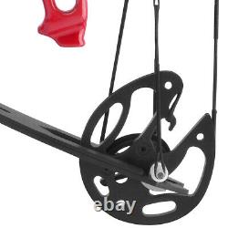 30lbs MINI Compound Bow Arrow Sight Bowfishing Left Right Hand Archery Hunting