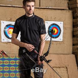 30lbs To 40lbs Outdoor Black Archery Hunting Compound Bow Right Hand Shooting