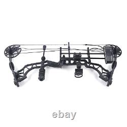 329fps Adult Compound Bow Kit Archery Hunting Shooting with 12 Arrows 35-70lbs