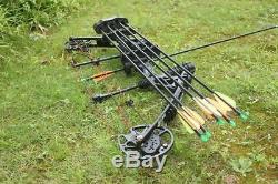 3570lbs 330fps Carbon Archery Hunting-compound-bow Sets