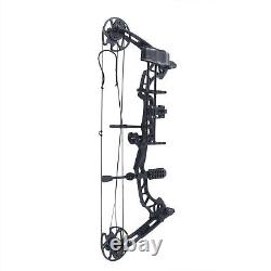 35-70Lbs 329fps Adult Compound Bow Kit Archery Hunting Shooting & 12 Arrows