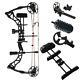 35-70lbs Black Archery Compound Bow Black Right Hand Hunting Kit Adult Shooting
