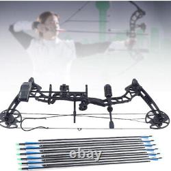 35-70lbs 329fps Adult Compound Bow Kit Archery Hunting Shooting With 12 Arrows USA