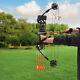 35-70lbs 329fps Adult Compound Bow Kit Archery Hunting Shooting With 12 Arrows