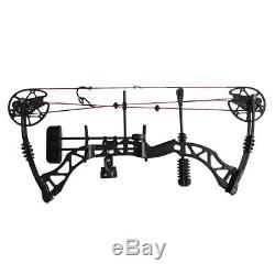 35-70lbs Adjustable Archery Hunting Compound Bow Set Late-off 80% Right Hand