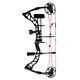 35-70lbs Archery Hunting Compound Bow Set Right Hand Late-off 75% Black 320fps